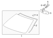 Chevy Windshield Diagram - 19353960