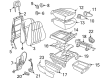 Pontiac Montana Seat Covers Diagram - 12459984