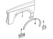 GMC S15 Jimmy Door Moldings Diagram - 15630002