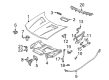 Chevy Camaro Hood Release Cable Diagram - 10250435