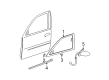 Cadillac DeVille Car Mirror Diagram - 10381042