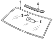 Chevy K2500 Windshield Diagram - 15763141