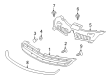 Saturn Grille Diagram - 96660538
