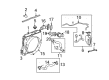 Chevy Colorado Windshield Washer Fluid Reservoir Diagram - 25792616