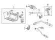 Chevy Malibu Limited Fuel Pressure Sensor Diagram - 13516496