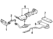 Pontiac Bonneville Catalytic Converter Diagram - 24505382