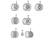 Chevy Camaro Wheel Stud Diagram - 9590039