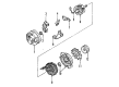 Chevy Lumina APV Alternator Pulley Diagram - 1985964