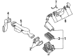 Saturn Air Duct Diagram - 21007268