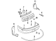 Chevy Lumina Bumper Cover Diagram - 10442603