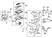 Cadillac Ashtray Diagram - 15132973