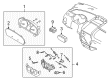 Chevy Aveo5 Mirror Switch Diagram - 96652234