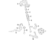 Cadillac CTS Control Arm Diagram - 25758283