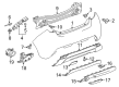 Chevy Spark Bumper Cover Diagram - 95258560