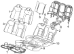 Cadillac CT6 Seat Heater Diagram - 84369815
