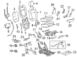 Saturn Outlook Seat Cushion Diagram - 23319394