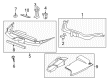 Chevy Body Mount Hole Plug Diagram - 15788083