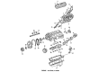 Chevy El Camino Piston Ring Set Diagram - 12518282