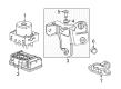 Chevy Yaw Sensor Diagram - 13589518