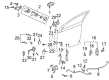 Buick LeSabre Exterior Door Handle Diagram - 25698961