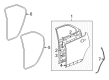 Chevy Equinox Weather Strip Diagram - 20998458