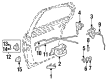 Chevy Lumina Interior Door Handle Diagram - 10294322