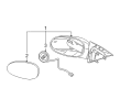 Buick LaCrosse Car Mirror Diagram - 15886518