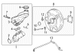 Chevy Malibu Brake Master Cylinder Repair Kit Diagram - 84927729