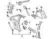 Saturn SC2 Floor Pan Diagram - 21124060