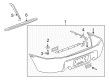 Chevy SSR Bumper Cover Diagram - 10390917