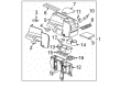 Saturn Vue Cup Holder Diagram - 15780001