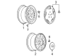 Chevy Classic Wheel Cover Diagram - 9594422
