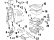Oldsmobile Silhouette Seat Covers Diagram - 12534634