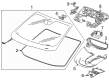 Chevy Equinox EV Windshield Diagram - 86558846