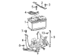 GMC Battery Tray Diagram - 86537596