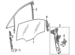 Chevy Blazer EV Window Regulator Diagram - 26347080