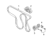 Chevy Trailblazer EXT V-Belt Diagram - 12593774
