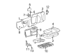 Chevy Avalanche 2500 Seat Covers Diagram - 88976408