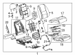 Chevy Impala Seat Cushion Diagram - 22991842