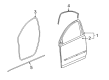 Saturn Door Seal Diagram - 23283530
