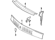 Oldsmobile 98 Grille Diagram - 25625254