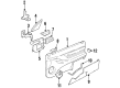 Oldsmobile Achieva Door Moldings Diagram - 16654855