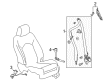 Buick Encore Seat Belt Diagram - 19353916