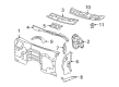 Chevy Trailblazer Dash Panel Diagram - 88980432