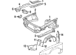 Buick Riviera Fender Splash Shield Diagram - 3533540