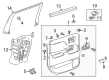 Chevy Silverado 1500 Weather Strip Diagram - 23229392
