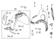 Chevy Bolt EUV Fender Diagram - 42782630