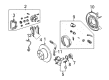 Pontiac Brake Rotor Diagram - 92228519