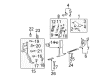 Chevy Suburban 1500 Body Mount Hole Plug Diagram - 15043000