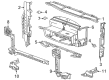 Chevy Suburban Air Duct Diagram - 84653466
